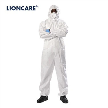 LIONCARE® CoverBasic Microporous Basic eldobható védőoverall