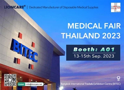 Látogassa meg a Lioncare szolgáltatást a 2023-as Thaiföldi Medical Fair vásár...